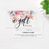 シンプルモダン商品券 (デスク)