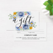 シンプルモダン商品券 (デスク)