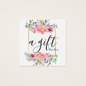 シンプルモダン商品券 (正面)