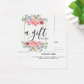 シンプルモダン商品券 (デスク)