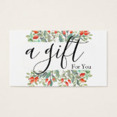 シンプルモダン商品券 (正面)