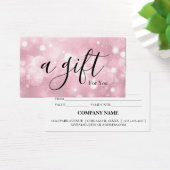 シンプルモダン商品券 (デスク)