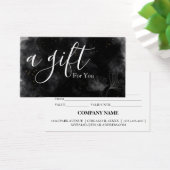 シンプルモダン商品券 (デスク)