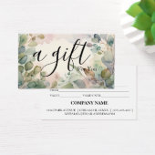 シンプルモダン商品券 (デスク)