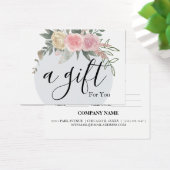 シンプルモダン商品券 (デスク)