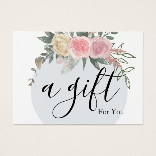 シンプルモダン商品券 (正面)