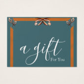 シンプルモダン商品券 (正面)