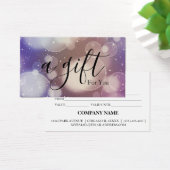 シンプルモダン商品券 (デスク)