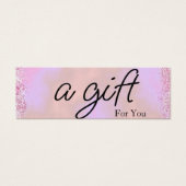 シンプルモダン商品券 (正面)