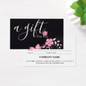 シンプルモダン商品券 (デスク)