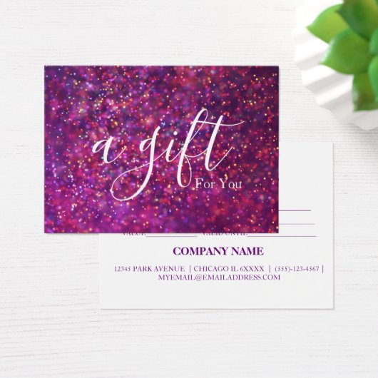 シンプルモダン商品券 (デスク)