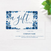 シンプルモダン商品券 (デスク)