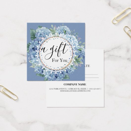 シンプルモダン商品券 (オフィス)