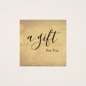 シンプルモダン商品券 (正面)