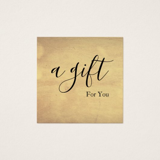 シンプルモダン商品券 (正面)