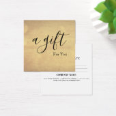 シンプルモダン商品券 (デスク)