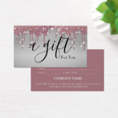 シンプルモダン商品券 (デスク)