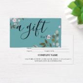 シンプルモダン商品券 (デスク)