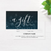 シンプルモダン商品券 (デスク)