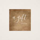 シンプルモダン商品券 (正面)