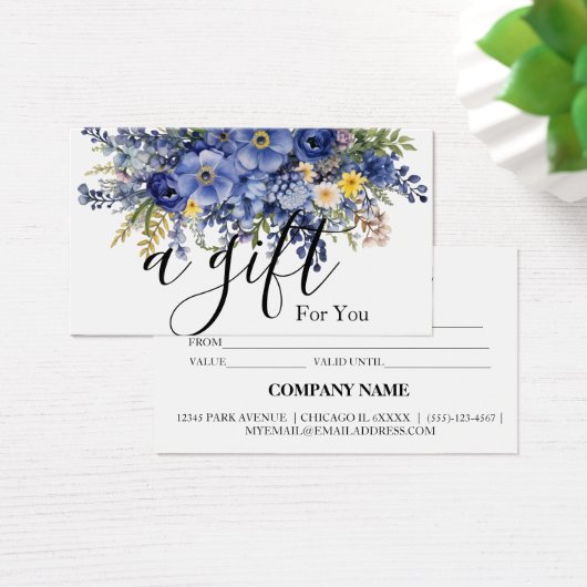 シンプルモダン商品券 (デスク)