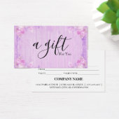 シンプルモダン商品券 (デスク)