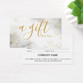 シンプルモダン商品券 (デスク)