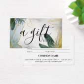 シンプルモダン商品券 (デスク)