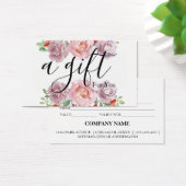 シンプルモダン商品券 (デスク)