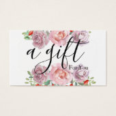 シンプルモダン商品券 (正面)