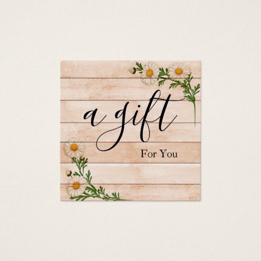 シンプルモダン商品券 (正面)