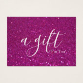 シンプルモダン商品券 (正面)