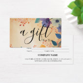 シンプルモダン商品券 (デスク)