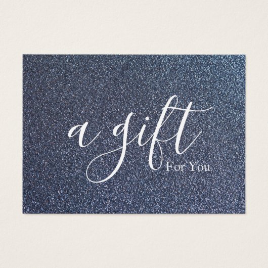 シンプルモダン商品券 (正面)