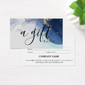 シンプルモダン商品券 (デスク)