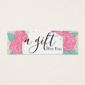 シンプルモダン商品券 (正面)