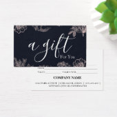 シンプルモダン商品券 (デスク)