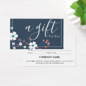 シンプルモダン商品券 (デスク)