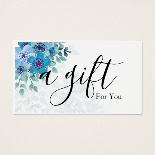 シンプルモダン商品券 (正面)