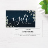 シンプルモダン商品券 (デスク)