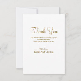 シンプルモダン型サンキューカード サンキューカード