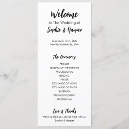 シンプルモダン多用途カジュアル白黒 プログラム