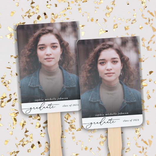 シンプルモダン大学院生パーティー ハンドファン