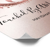 シンプルモダン手作りハニーキャンドル ポスター (角)