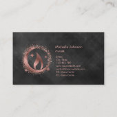 シンプルモダン手作りハニーキャンドル 名刺 (裏面)