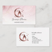 シンプルモダン手作りハニーキャンドル 名刺 (正面/裏面)