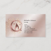 シンプルモダン手作りハニーキャンドル 名刺 (裏面)