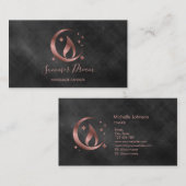 シンプルモダン手作りハニーキャンドル 名刺 (正面/裏面)