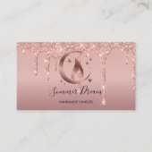 シンプルモダン手作りハニーキャンドル 名刺 (正面)