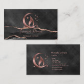 シンプルモダン手作りハニーキャンドル 名刺 (正面/裏面)